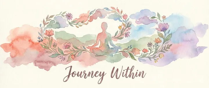 A watercolor journey inward — author preview 1