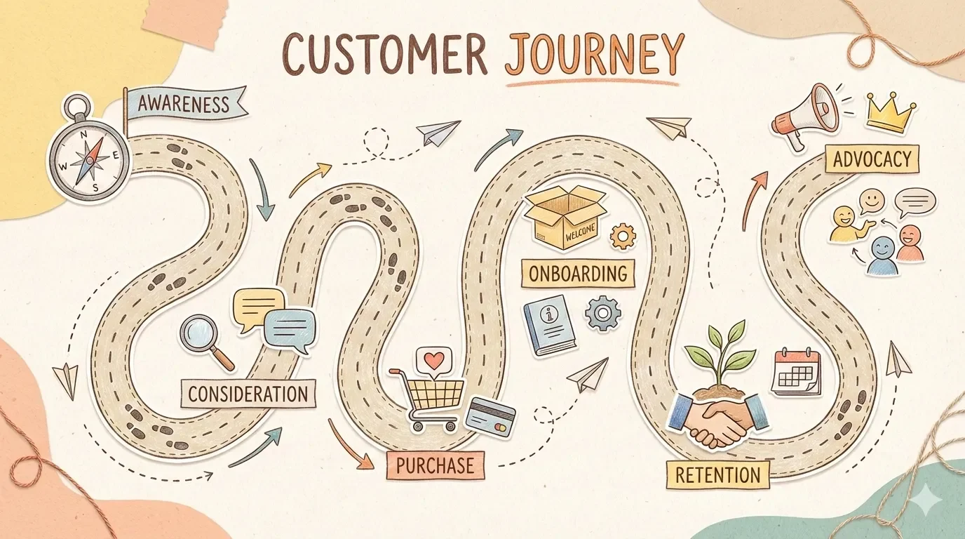 Follow the customer journey — author preview 1