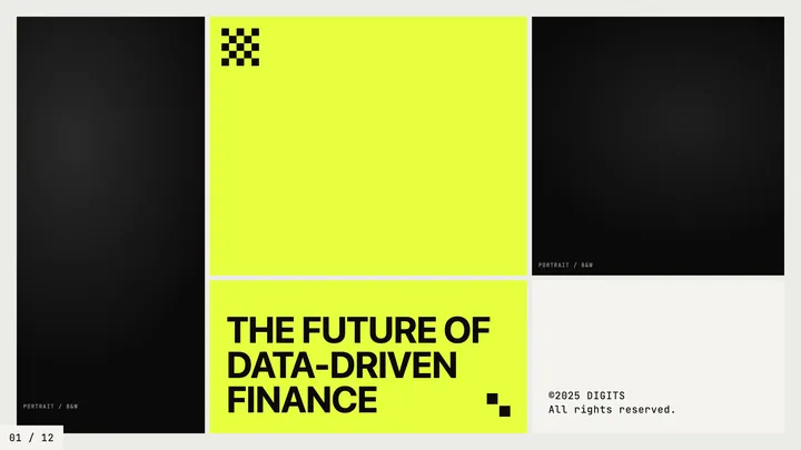 Digits: a financial product story — author preview 1