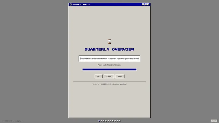 A retro desktop business review — author preview 1