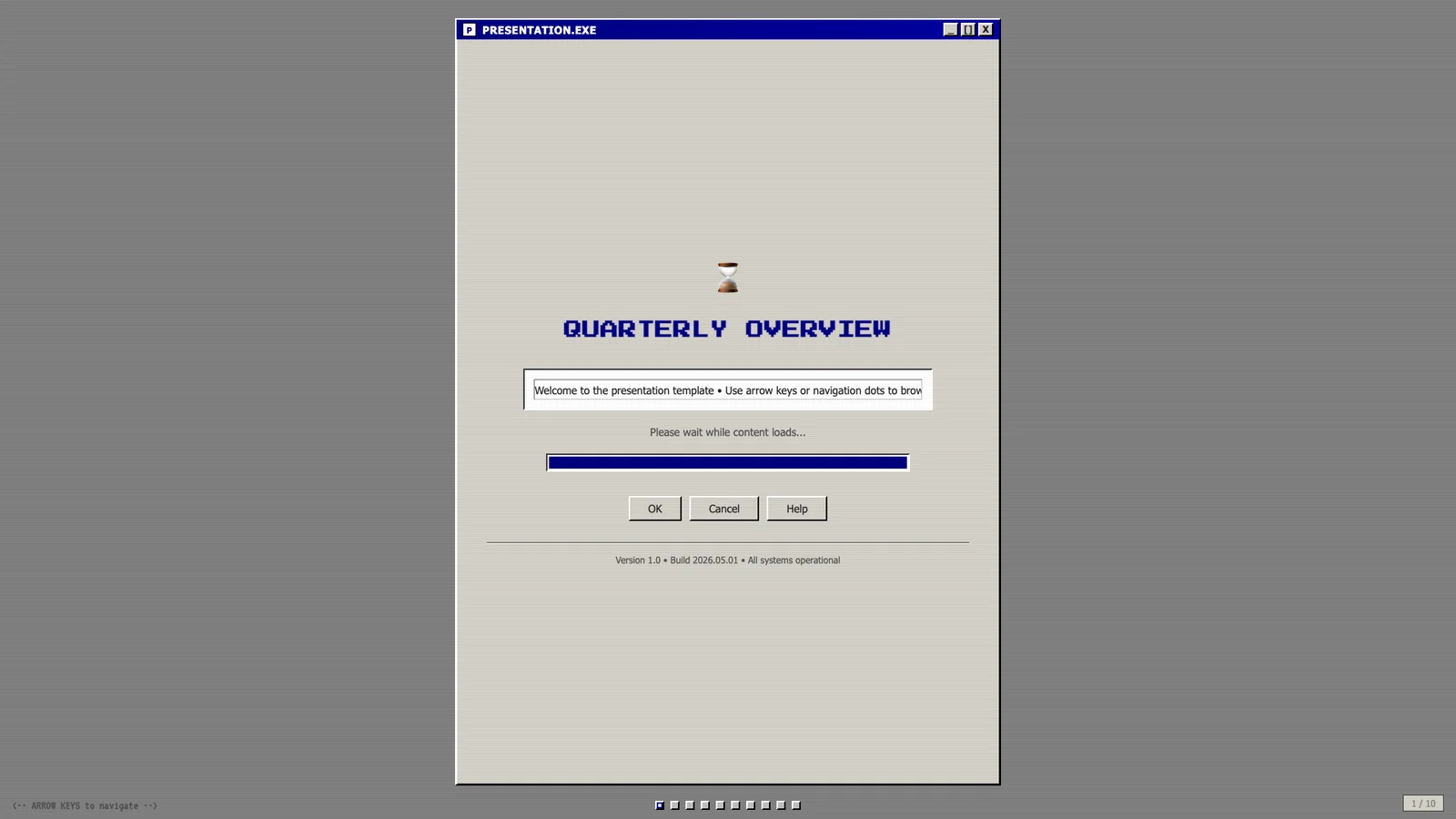 A retro desktop business review — author preview 1