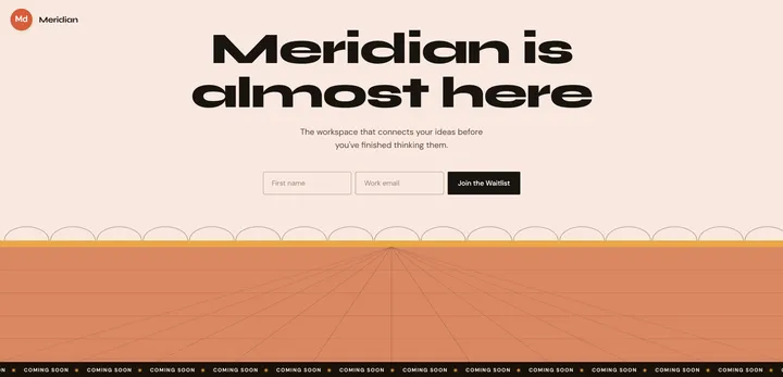 Meridian is almost here — author preview 1