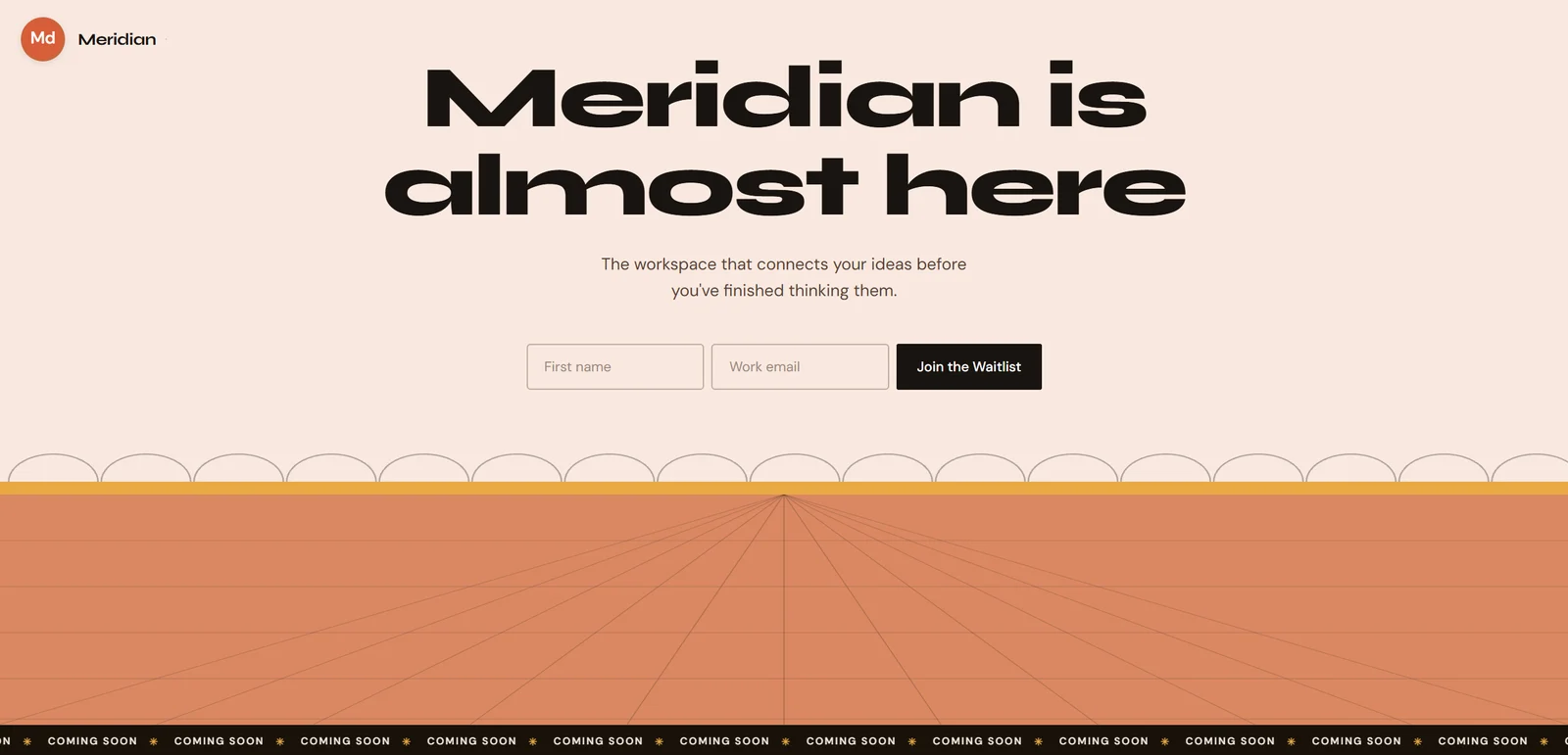 Meridian is almost here — author preview 1
