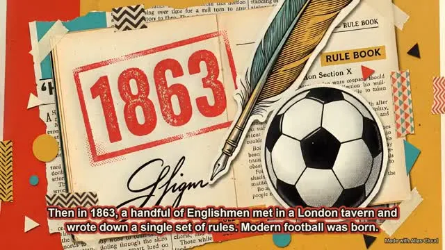 A collage-style football video frame from Vox Director.